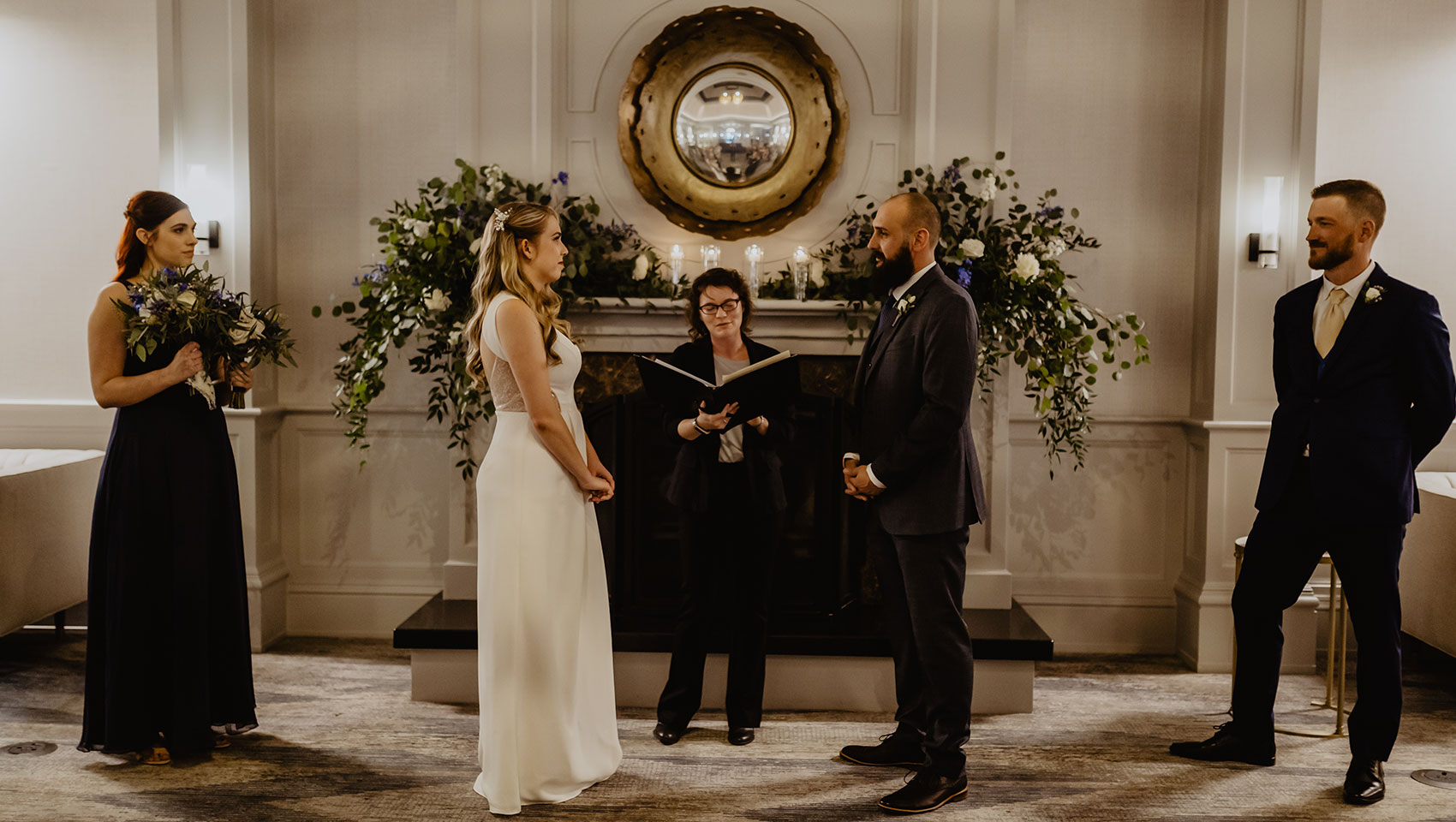 Ceremony in Living Room