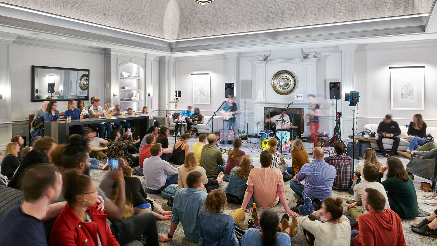 Music Event in Monaco Living Room