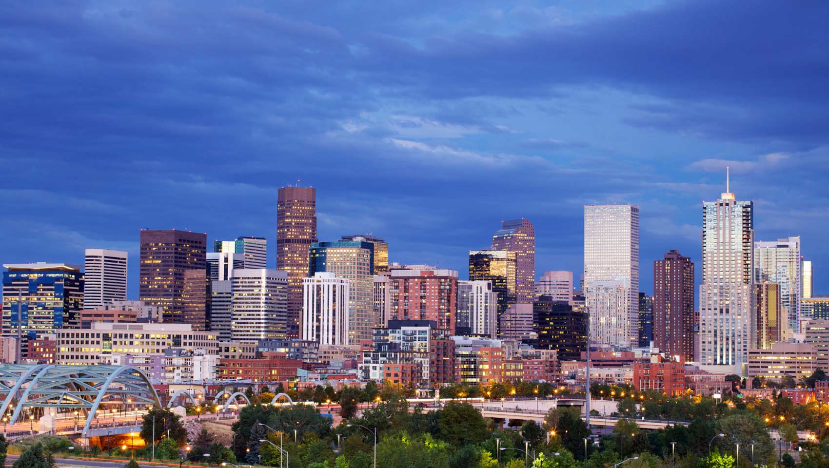 Kimpton hotel Monaco denver skyline