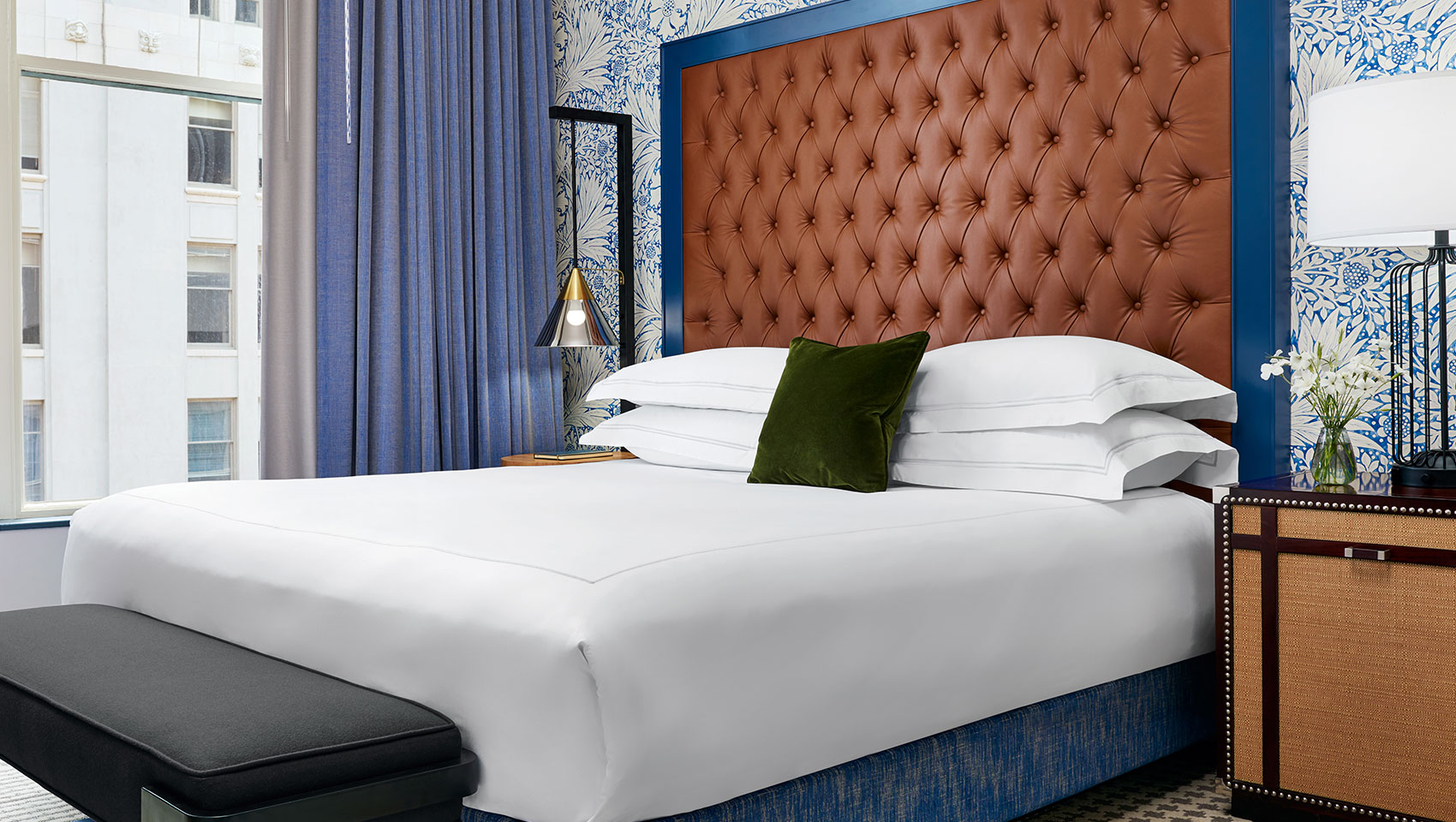 hotel monaco denver king suite bed