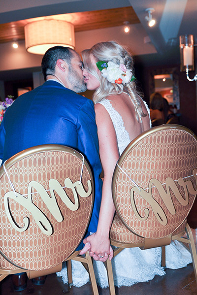 Real Wedding Kisses at Kimpton Monaco Denver