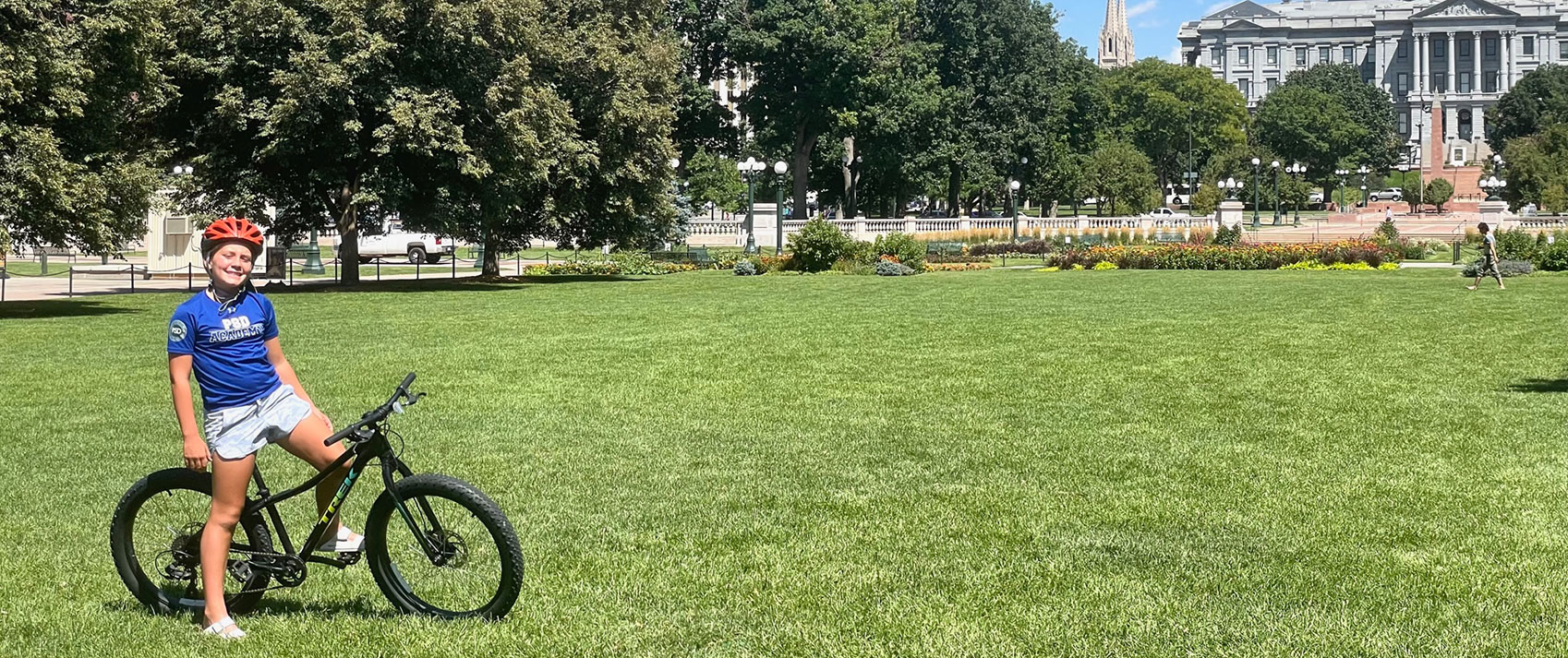 Girl on Bike